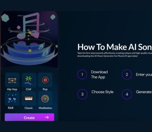 Steps to compose music on A.I MusicLM