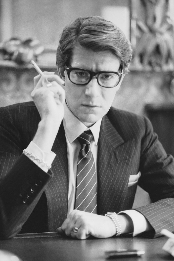 Image of Yves Saint Laurent in his youth