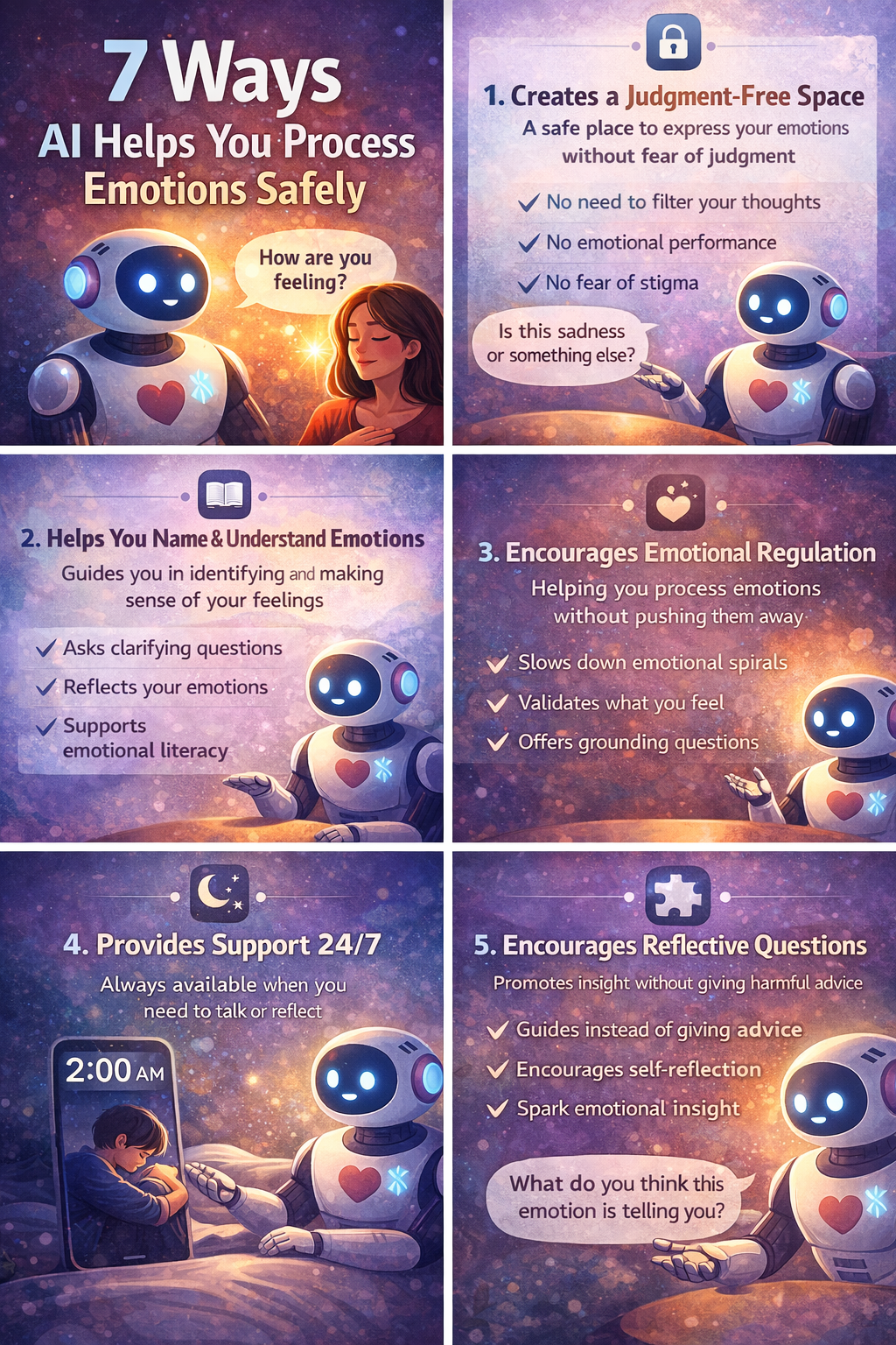 7 Ways AI Helps You Process Emotions Safely 2